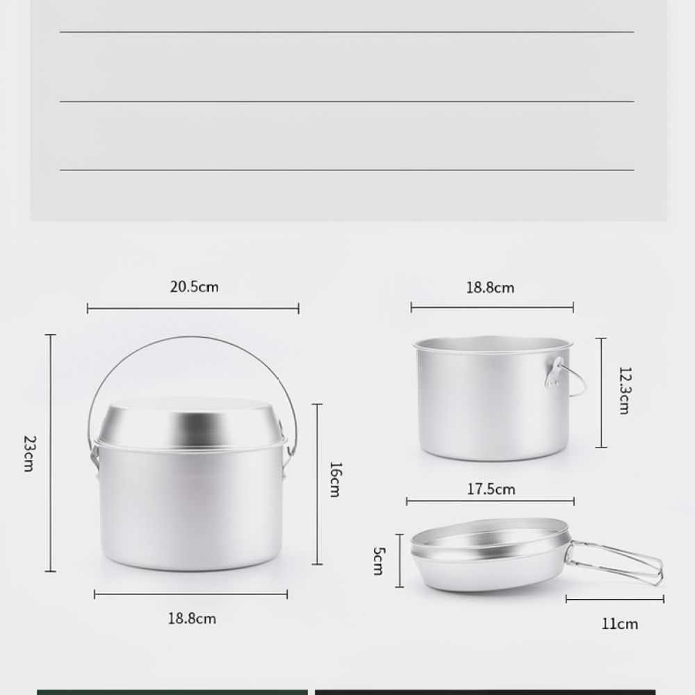 Starck Kampı İçin Taşınabilir, - Camping Cooking Dining Set incelemesi ve fiyatı