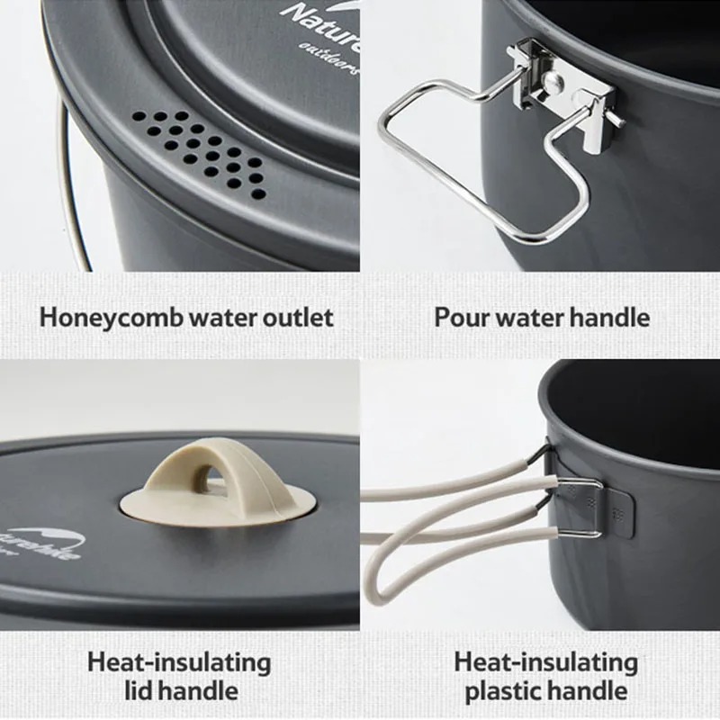 Naturehike 2025 Yeni Açık Hava - Quality Camping Cooking Set incelemesi ve fiyatı