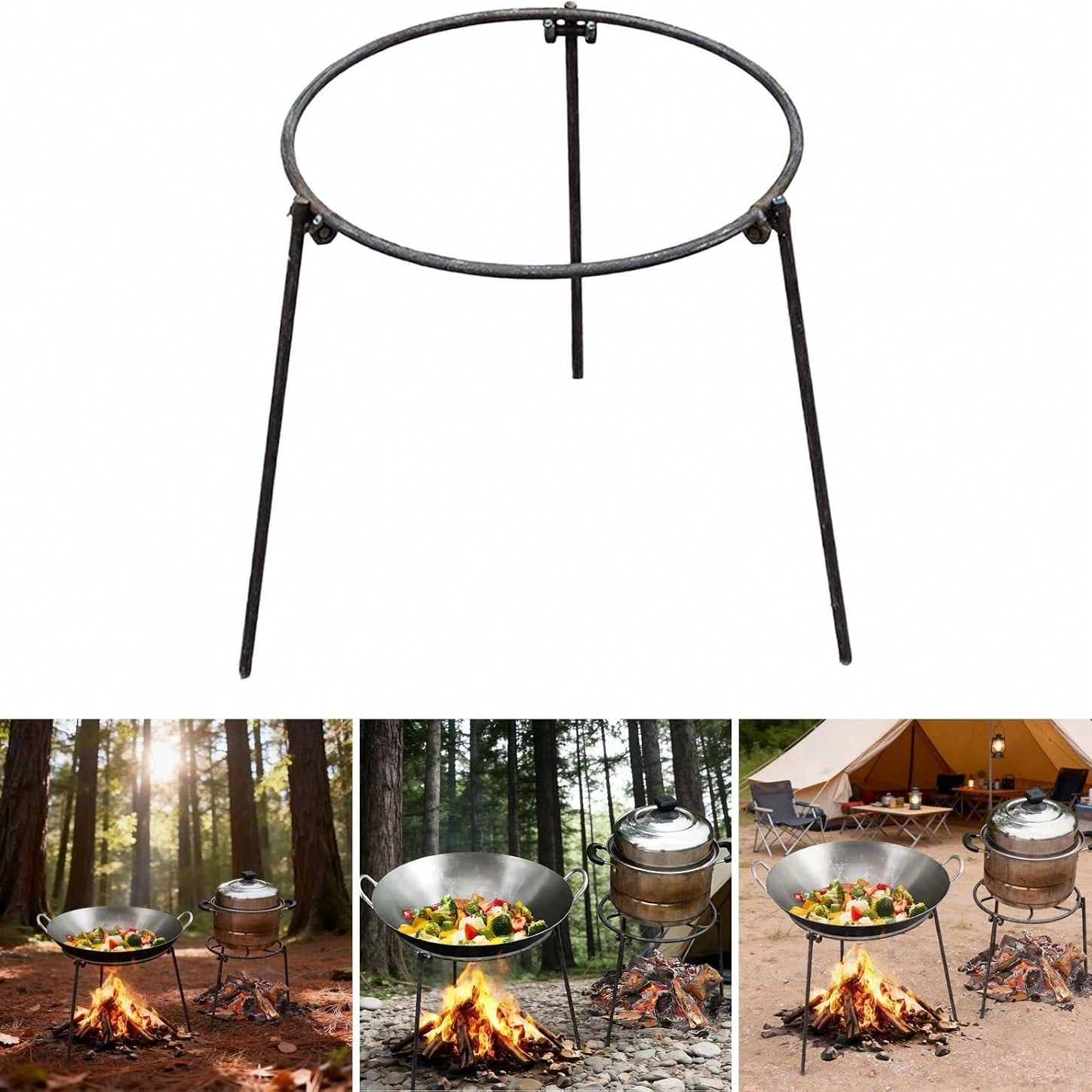 Ayarlanabilir Ayaklı Taşınabil - Camping Hiking Cooking incelemesi ve fiyatı